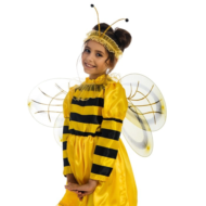 Карнавальный костюм "Пчёлка" с платьем - 0