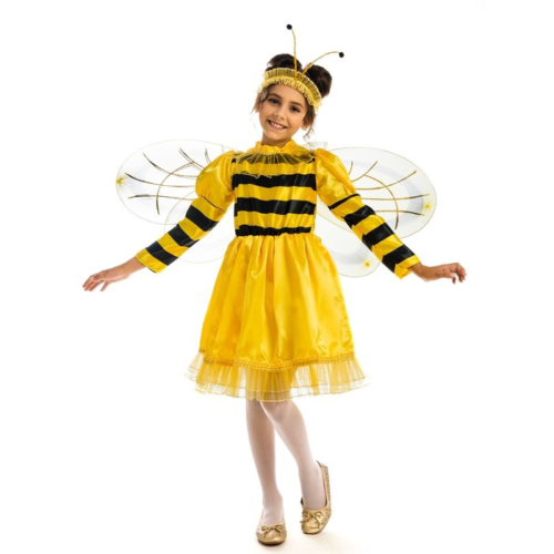 Карнавальный костюм "Пчёлка" с платьем - 1