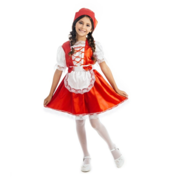 Карнавальный костюм "Красная шапочка", рост 122 см
