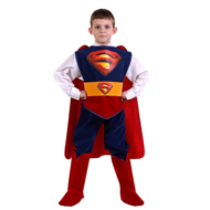 Карнавальный костюм "Супермен", бархат - 0