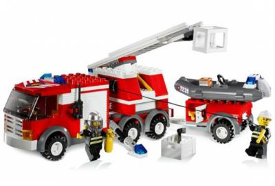 Конструктор LEGO-CITY Пожарная машина - 0