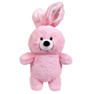 Флэтси. Кролик розовый, 27см игрушка мягкая - 0