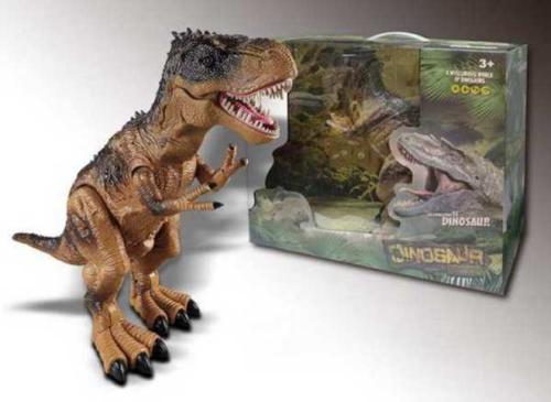 Динозавр Тиранозавр Рекс / Спинозавр р/у, пускает пар, звуковые и световые эффекты, 2 вида в ассортименте. - 0