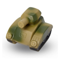 Набор резиновых игрушек «Военная техника» - 3