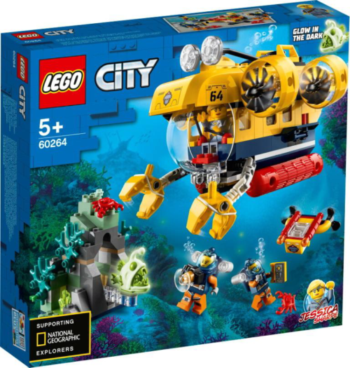 Конструктор LEGO CITY Oceans Океан: исследовательская подводная лодка - 0