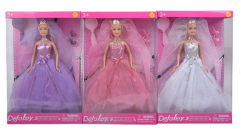 Кукла Defa. Lucy Принцесса-невеста, с аксессуарами, 3 вида в ассортименте