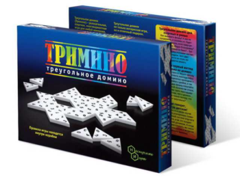 Игра "Тримино" треугольное домино