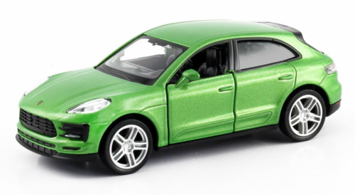 Машина металлическая RMZ City 1:32 Porsche Macan S 2019 (цвет зеленый) - 0