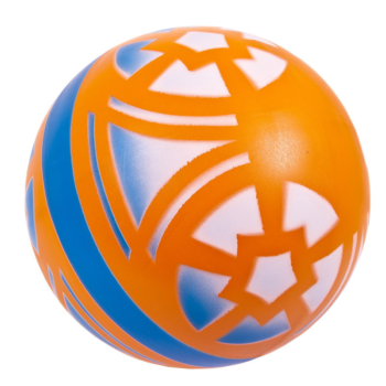 Мяч д.200 мм "Василек" окрашенный по трафарету