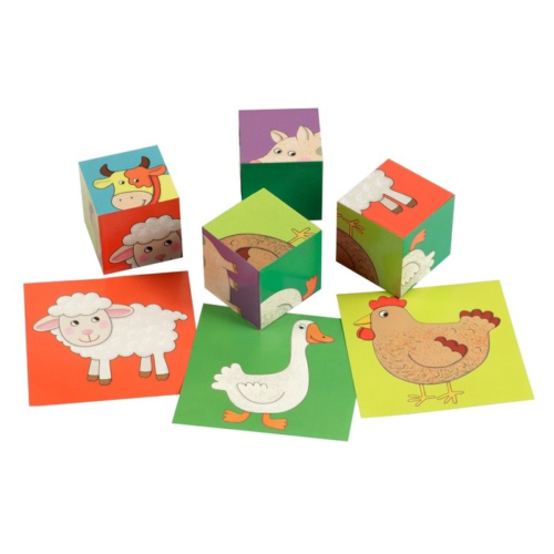 Кубики для малышей - Домашние животные - 2
