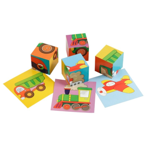 Кубики для малышей - Транспорт - 2