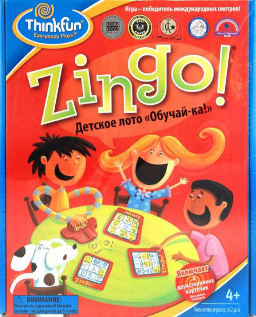 Детское лото Обучай-ка - ZINGO - 2